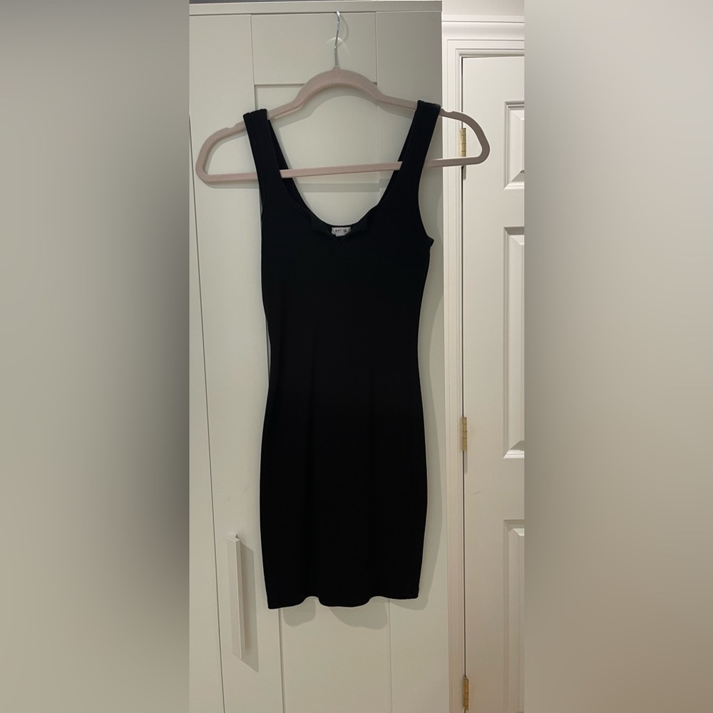 Black Bodycon Mini Dress
